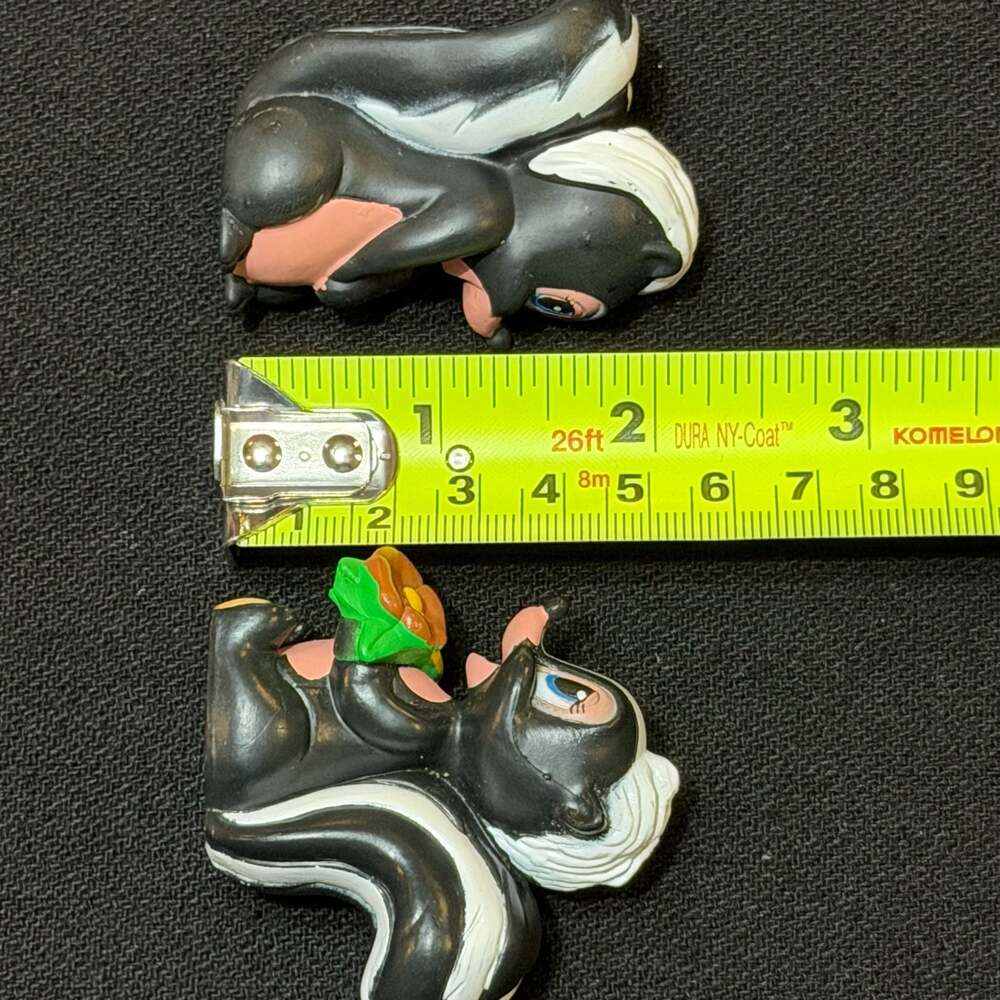 Disney Bambi Flower the Skunk PVC Figures Set - Picture 9 of 10